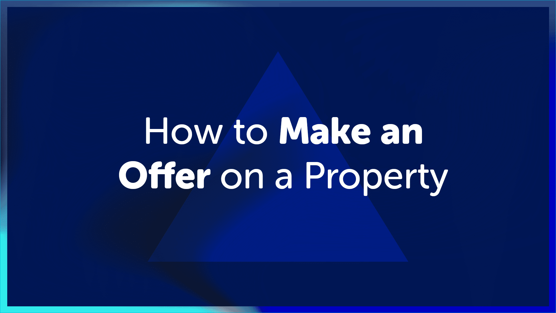 How to Make an Offer on a Property in Manchester