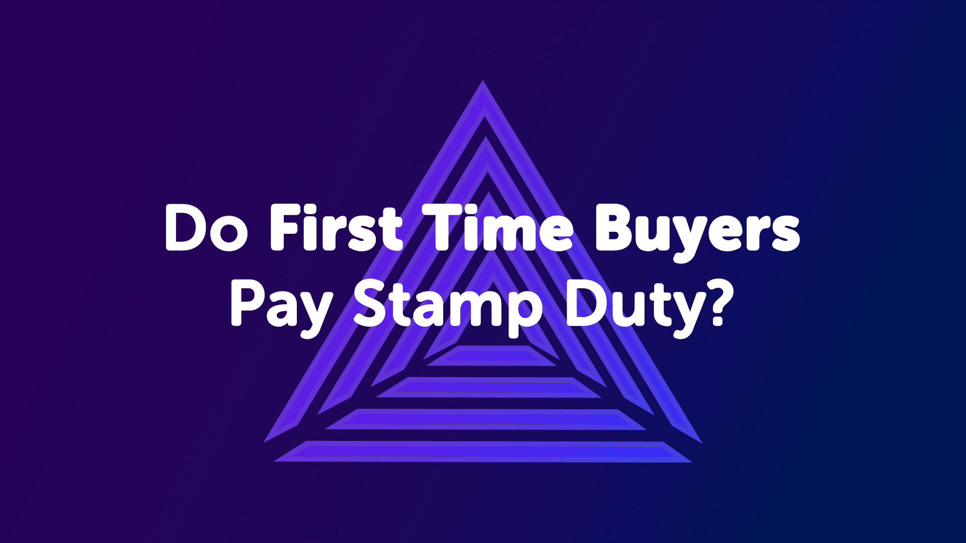 Do First Time Buyers Pay Stamp Duty in Manchester